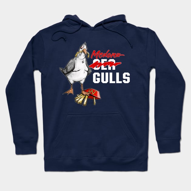 McDona-Gulls Hoodie by TreemanMorse